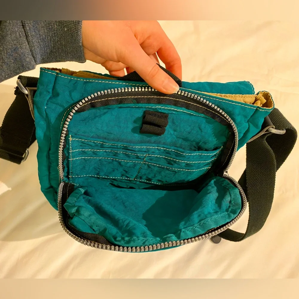 Kipling Crossbody Bag Turquoise Gorpcore - Picture 8 of 10